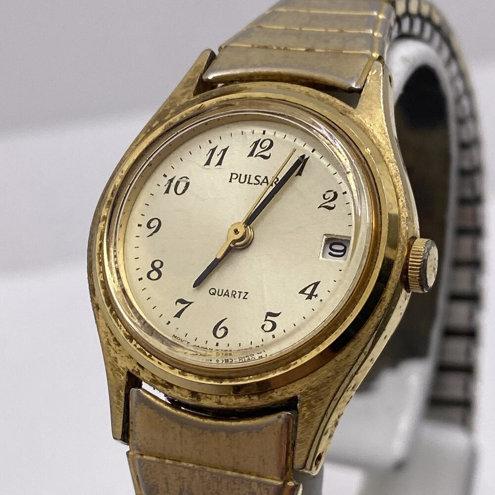 Vintage Pulsar Seiko Womens Watch Works New Battery